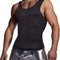 Mens Compression Tank Top Slimming Body Shaper Vest Shirts Abs Slim Gym